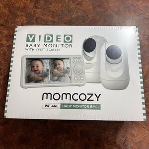 BNIB Momcozy BM01 No Wifi Video Baby Monitor with Split Screen